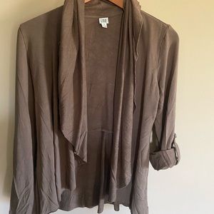 Soft light brown shrug